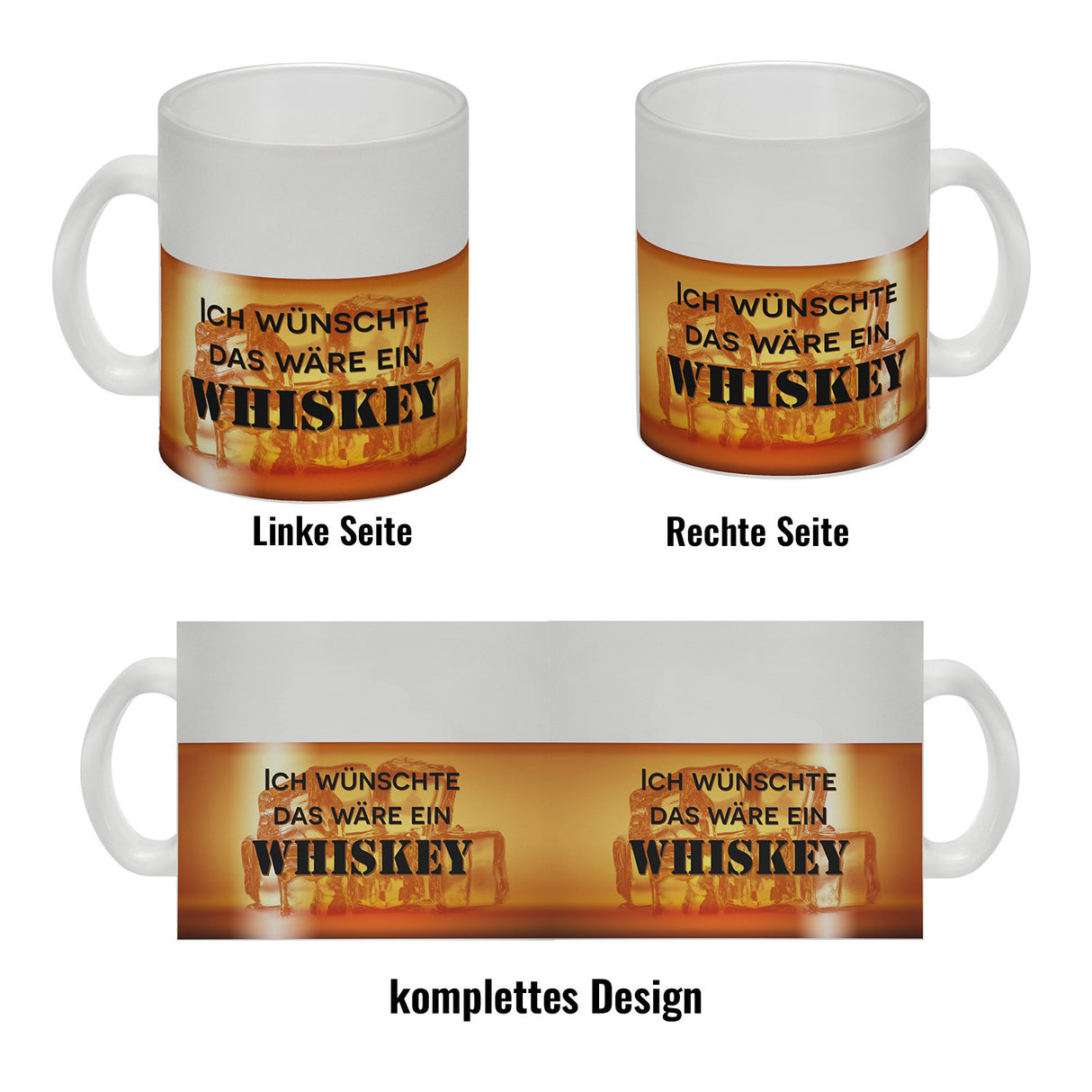 Ich wünschte das wäre ein Whiskey Kaffeebecher