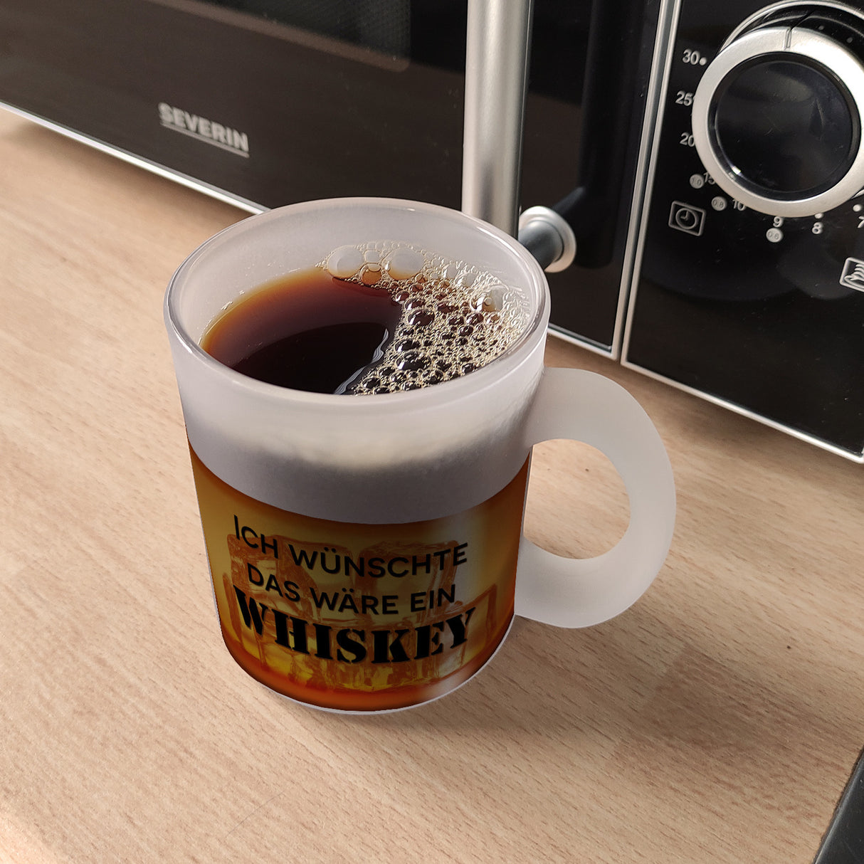 Ich wünschte das wäre ein Whiskey Kaffeebecher