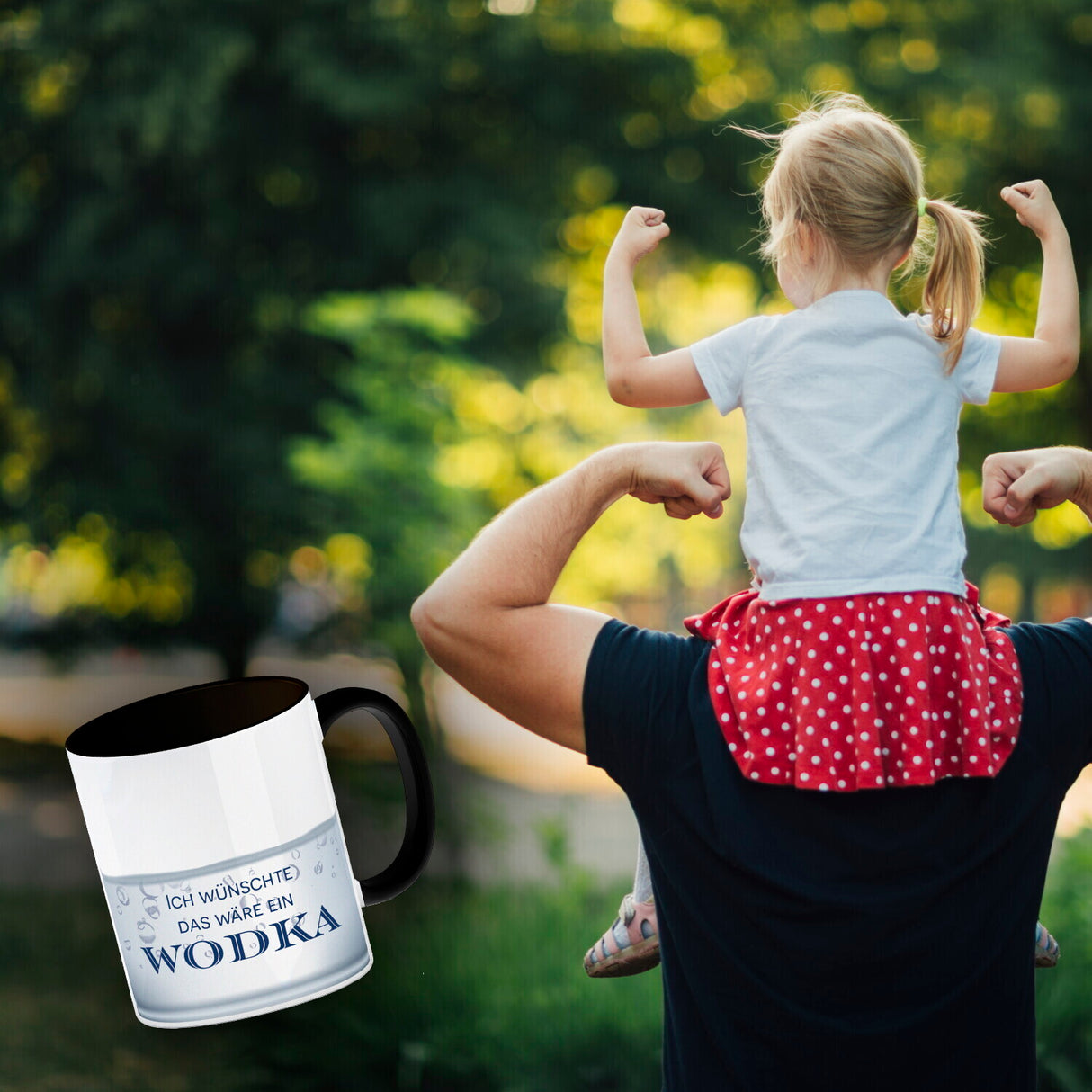 Ich wünschte das wäre ein Wodka Kaffeebecher