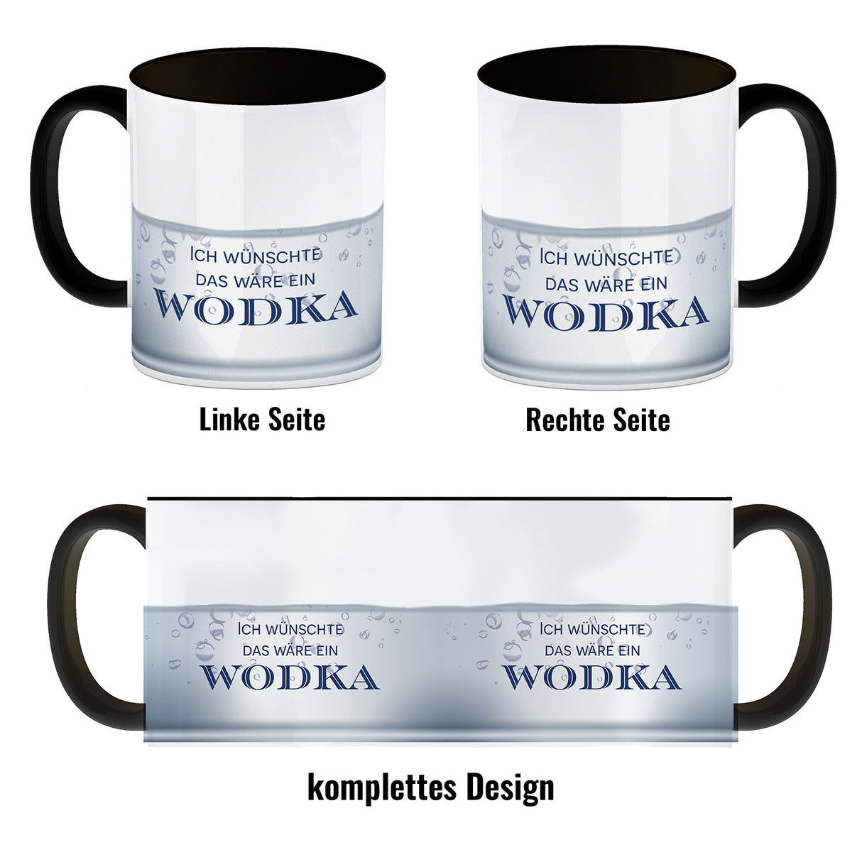 Ich wünschte das wäre ein Wodka Kaffeebecher