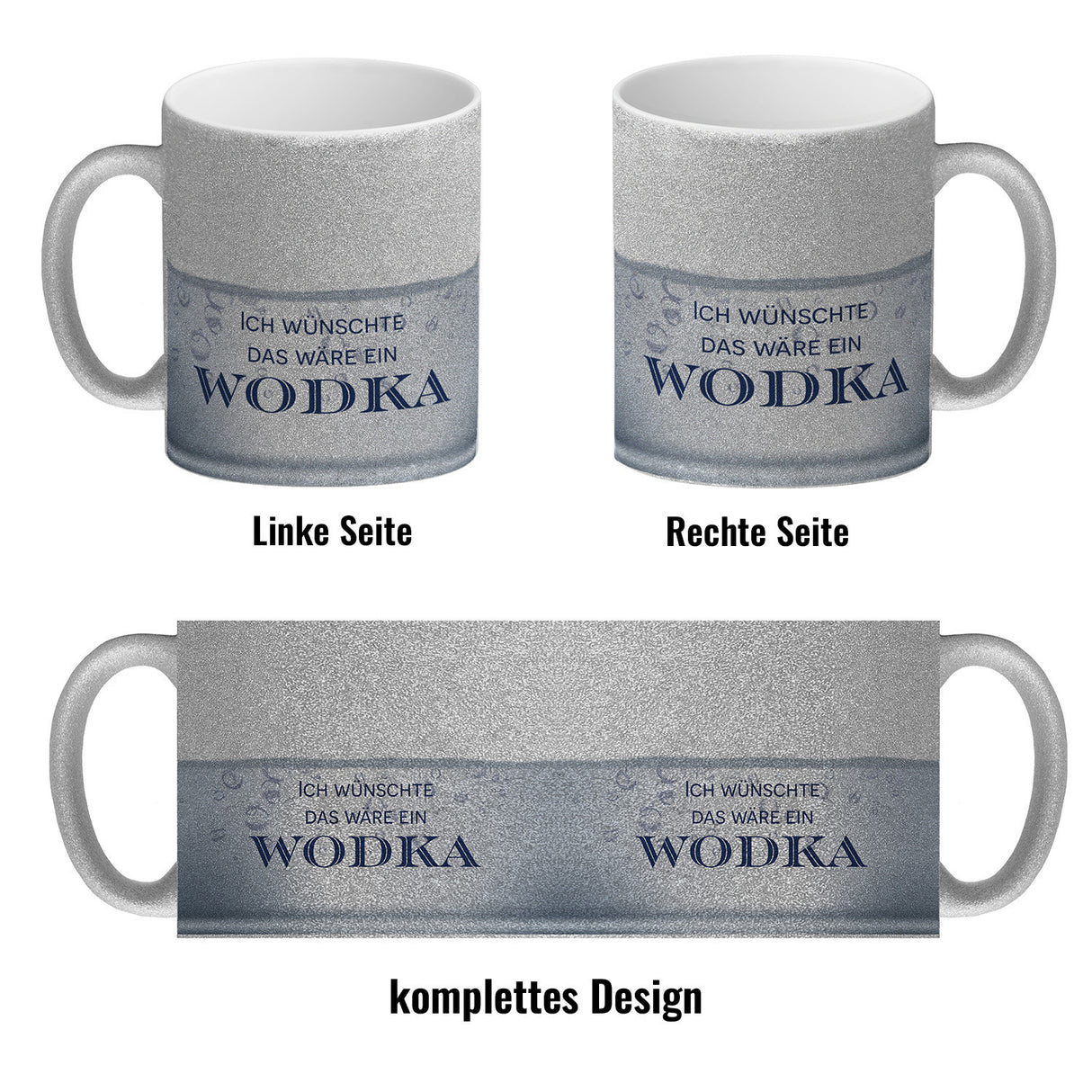 Ich wünschte das wäre ein Wodka Kaffeebecher