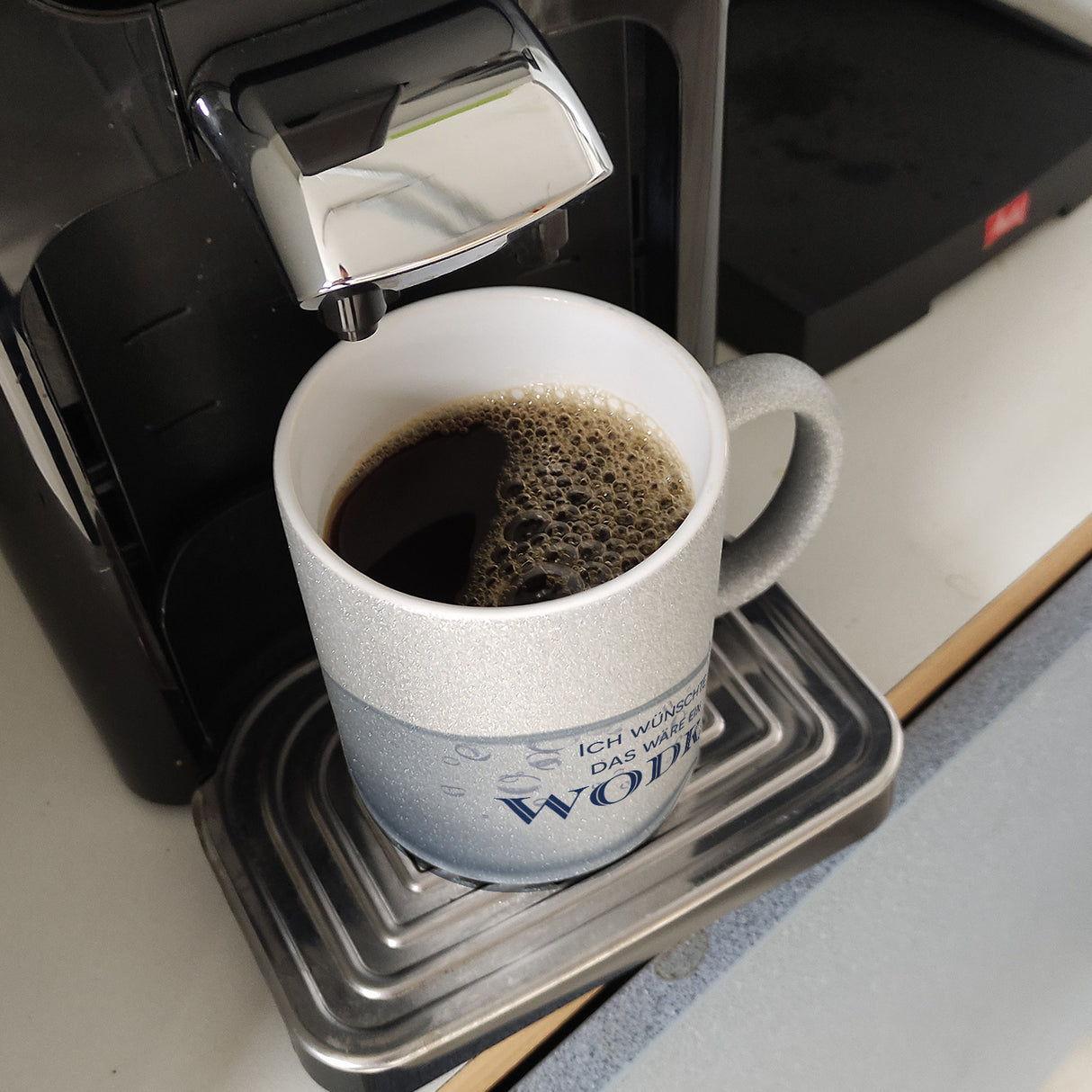 Ich wünschte das wäre ein Wodka Kaffeebecher