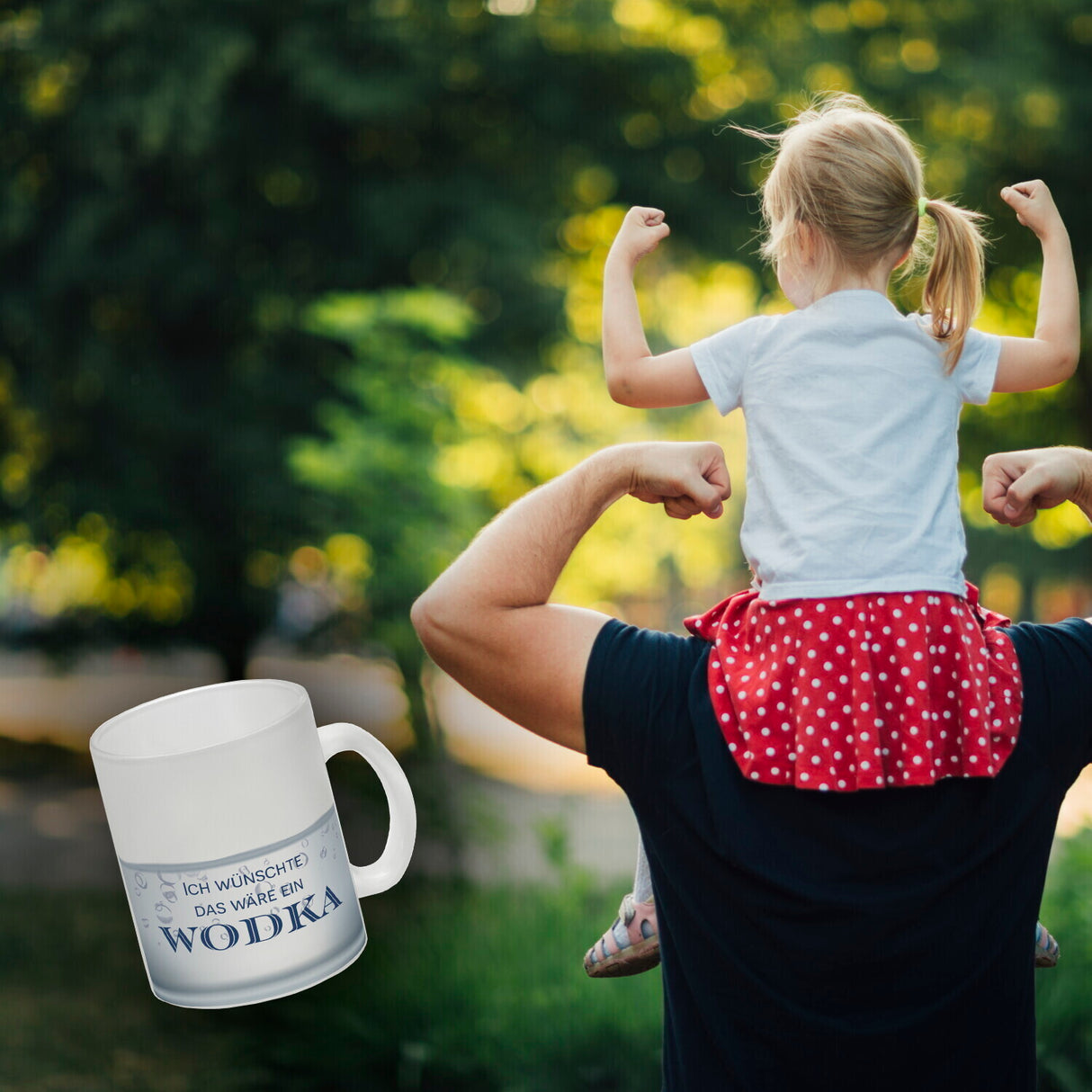 Ich wünschte das wäre ein Wodka Kaffeebecher