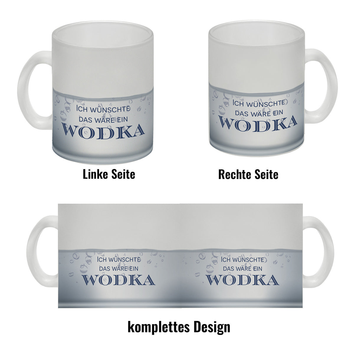 Ich wünschte das wäre ein Wodka Kaffeebecher