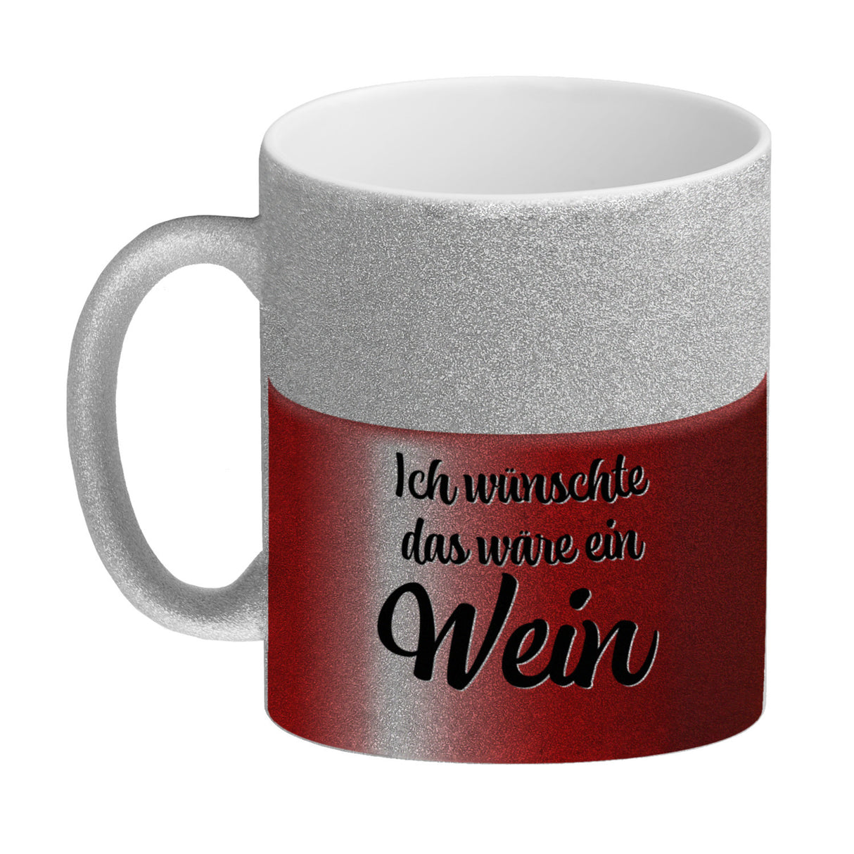 Ich wünschte das wäre ein Wein Kaffeebecher