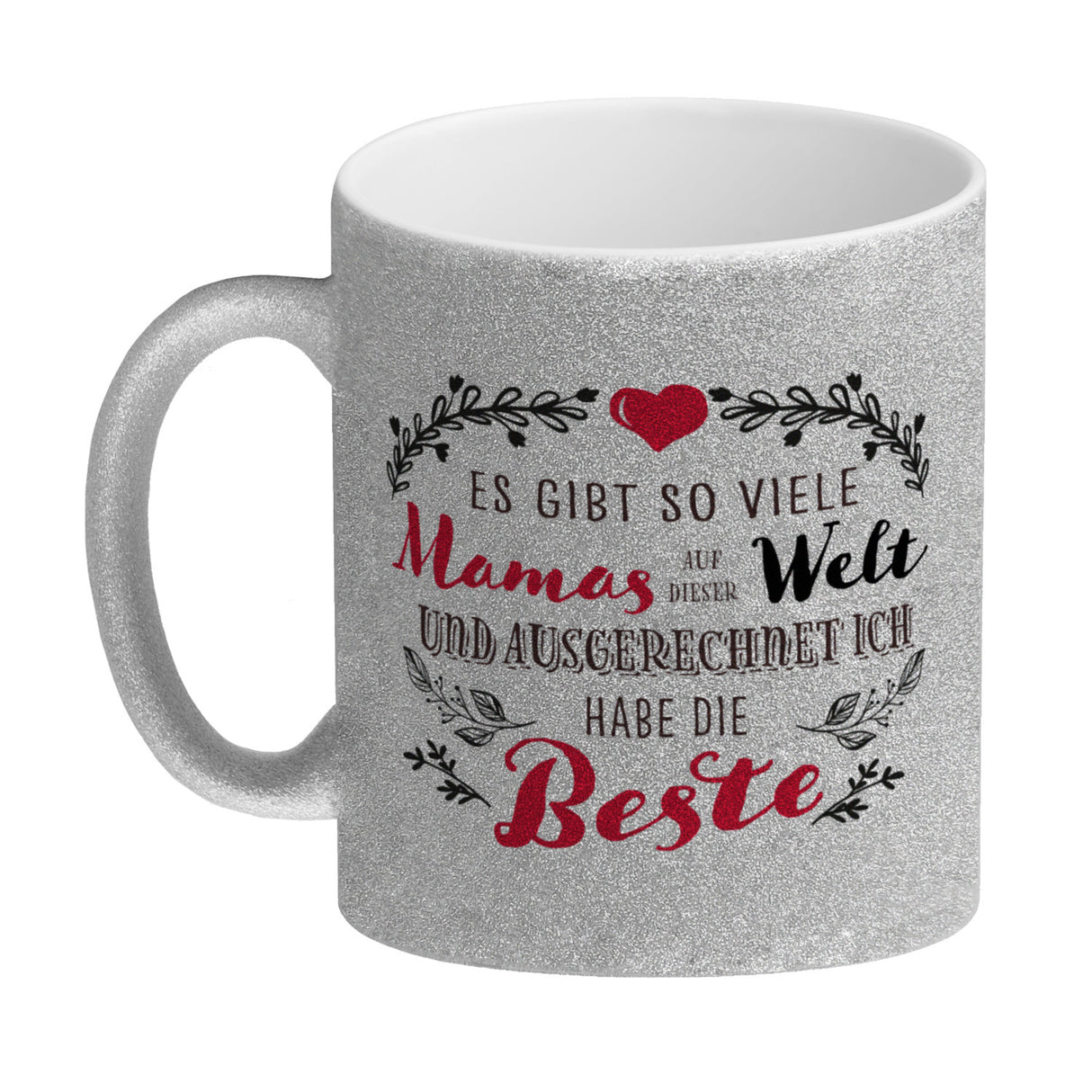 Beste Mama der Welt Kaffeebecher mit Füchsen