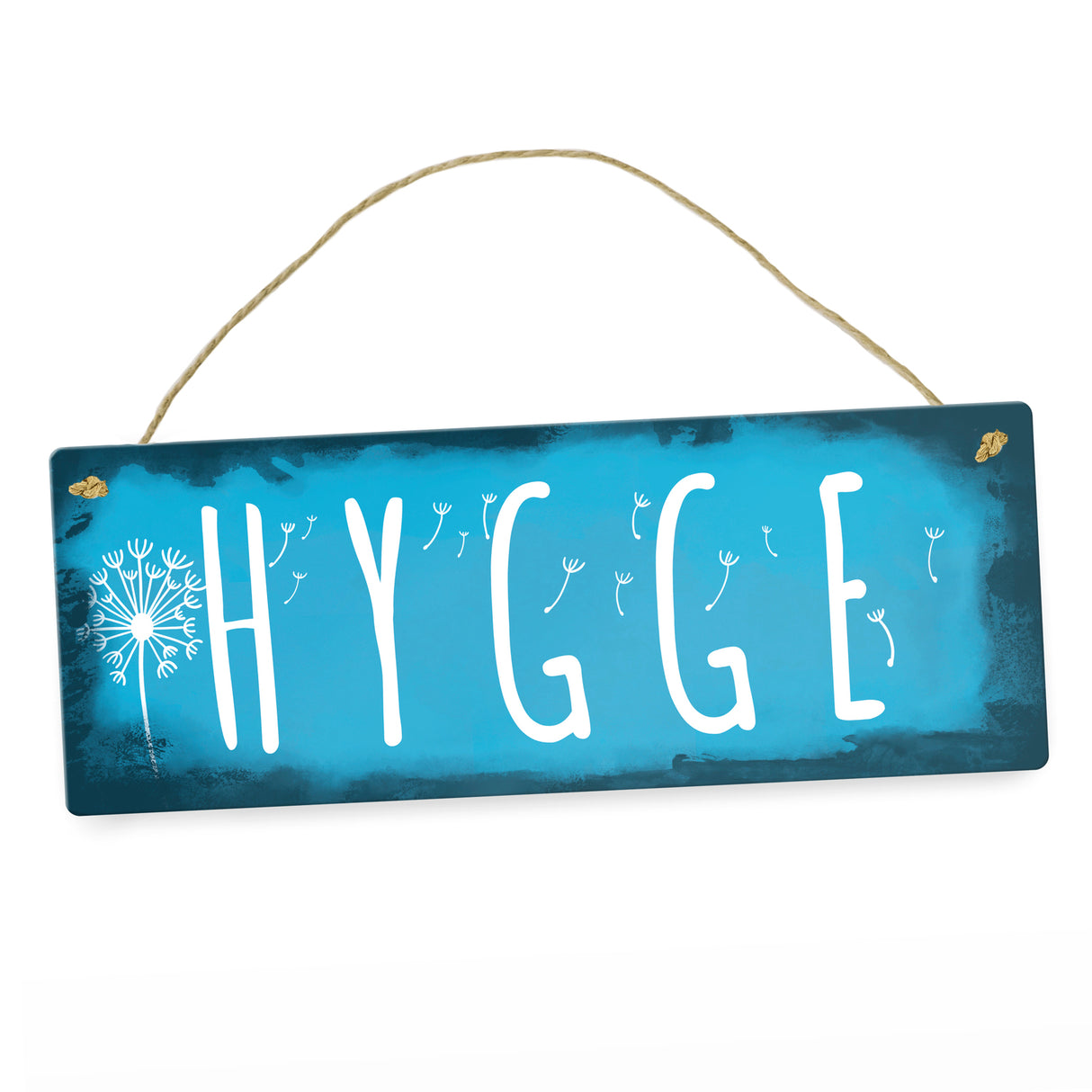 Hygge für eine gemütliche und herzliche Atmosphäre Metallschild