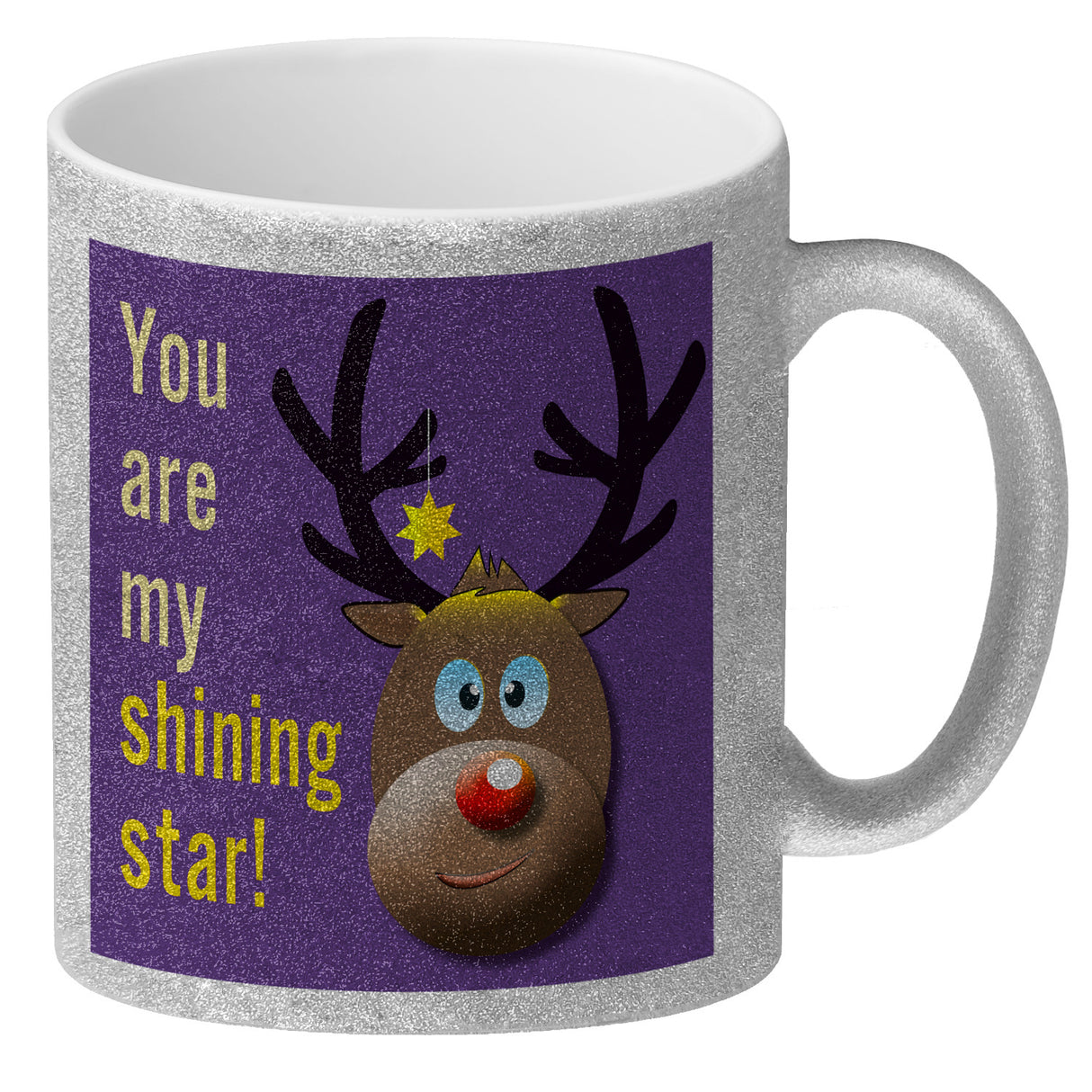 Weihnachten Kaffeebecher mit Rentier Motiv