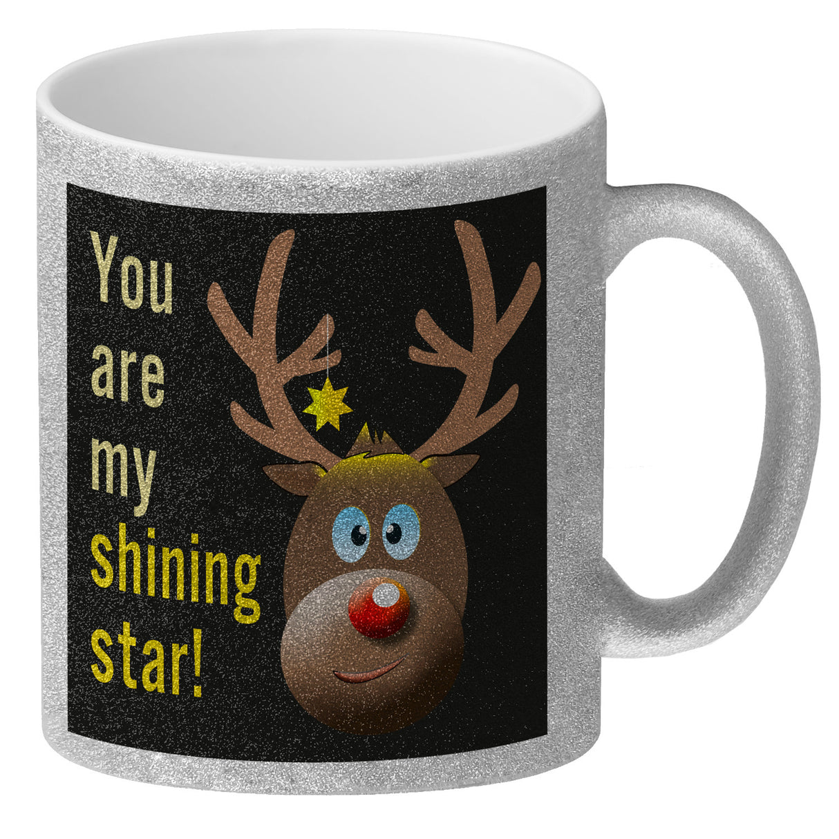 Weihnachten Kaffeebecher mit Rentier Motiv