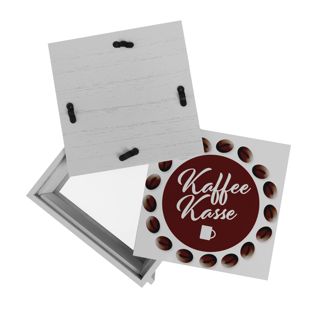 Kaffeekasse Spardose zum Thema Trinkgeld als Geschenk für Frisöre