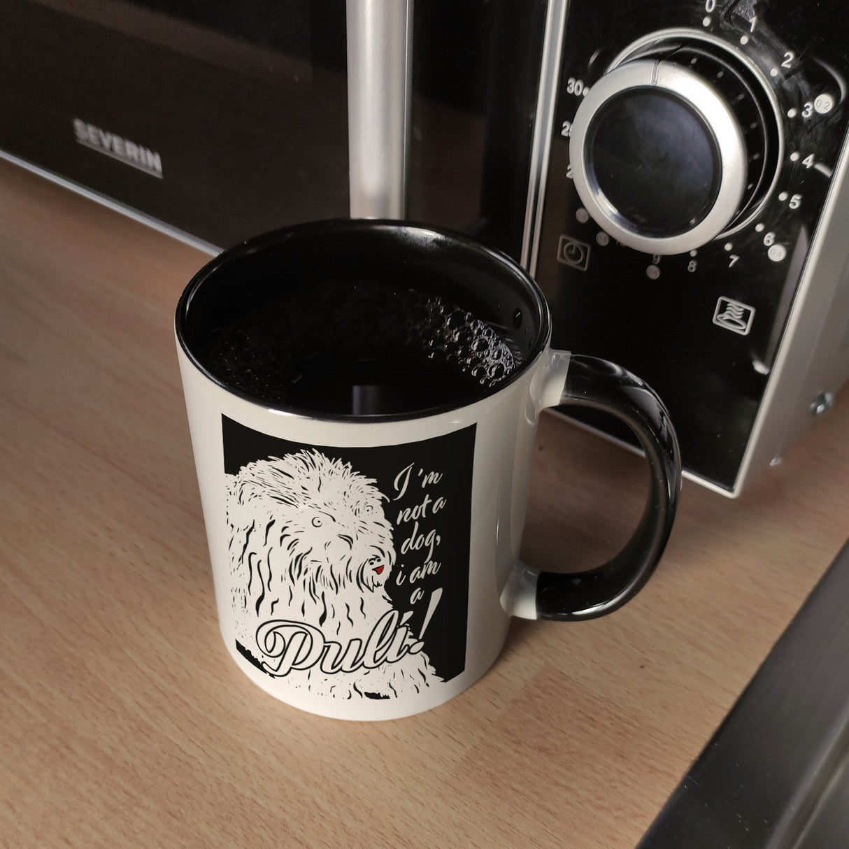 I'm not a dog I am a Puli! Kaffeebecher