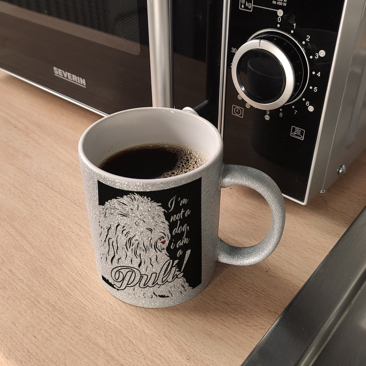 I'm not a dog I am a Puli! Kaffeebecher
