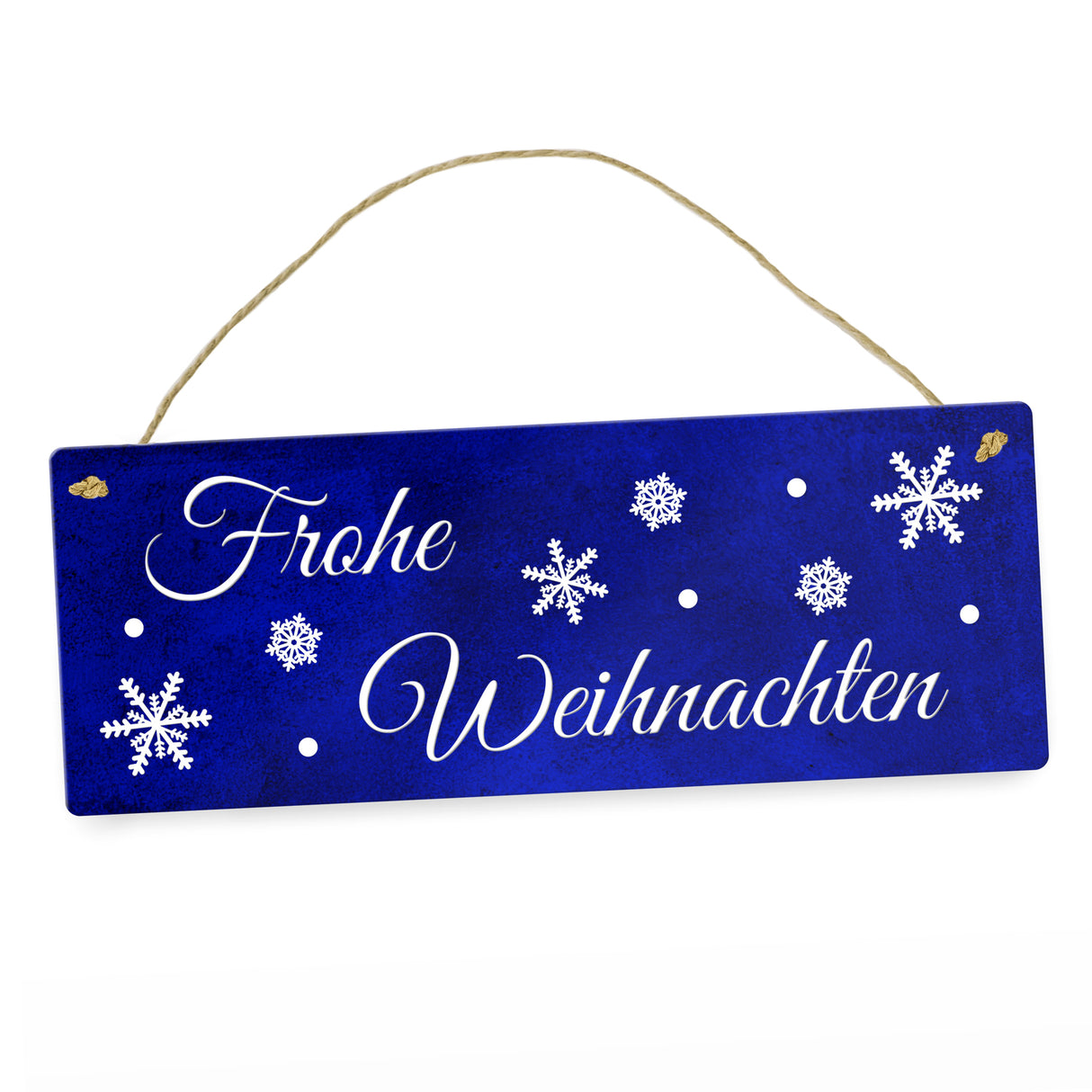 Winter Metallschild zum Thema Winter