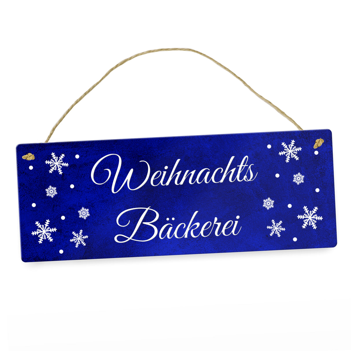 Winter Metallschild zum Thema Winter