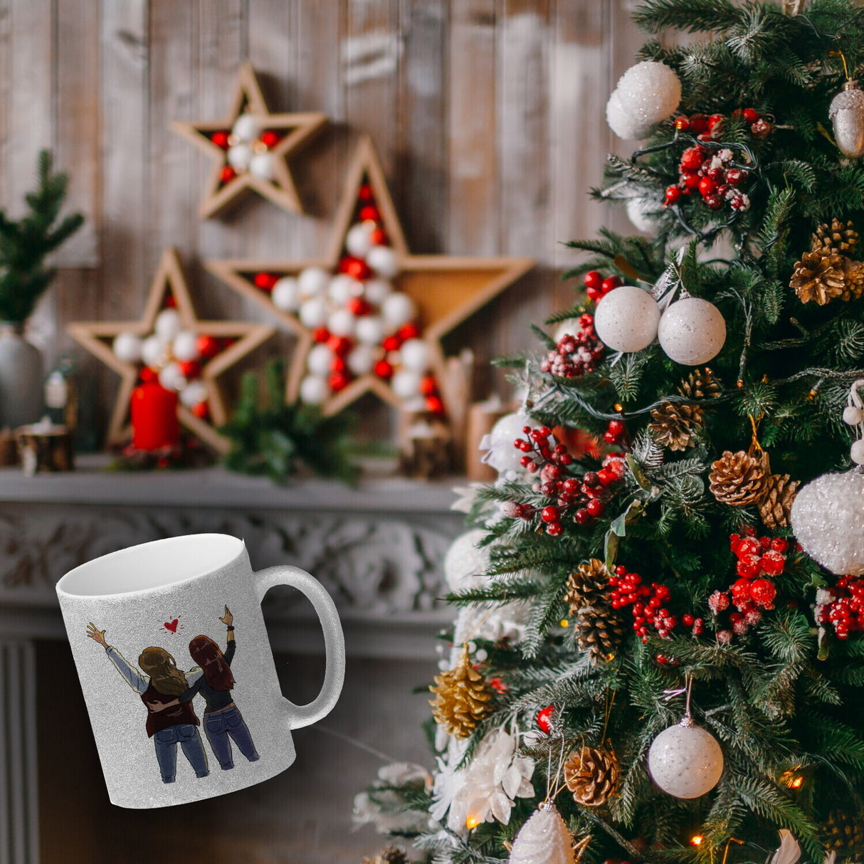 Best Friends forever BFF Kaffeebecher