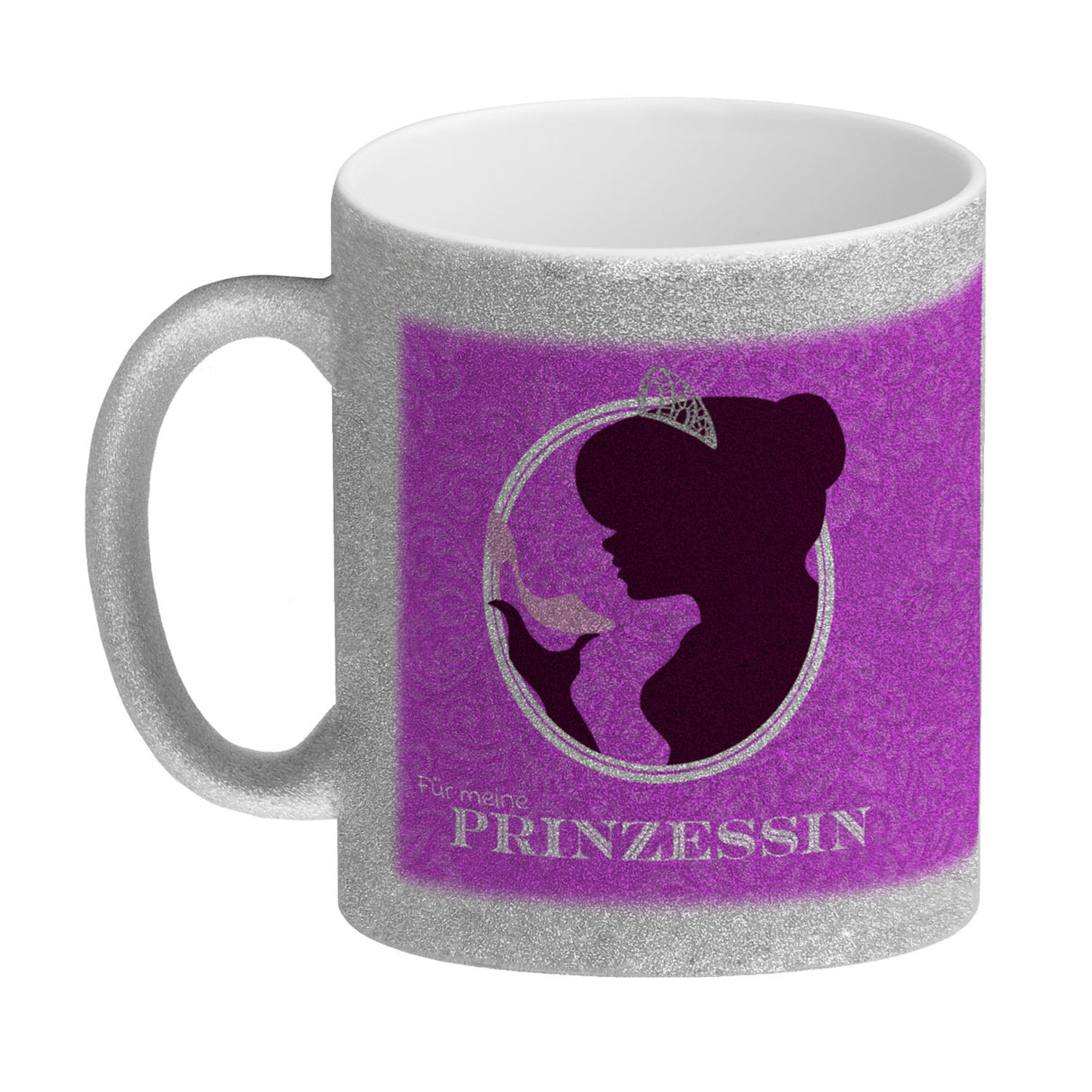 Prinzessin Aschenputtel Kaffeebecher in pink