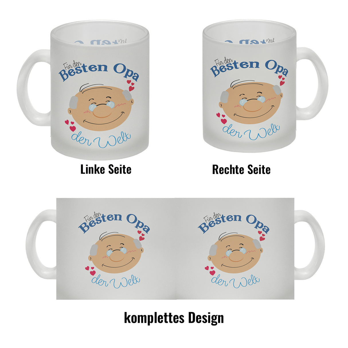 Für den besten Opa der Welt Kaffeebecher Großvater