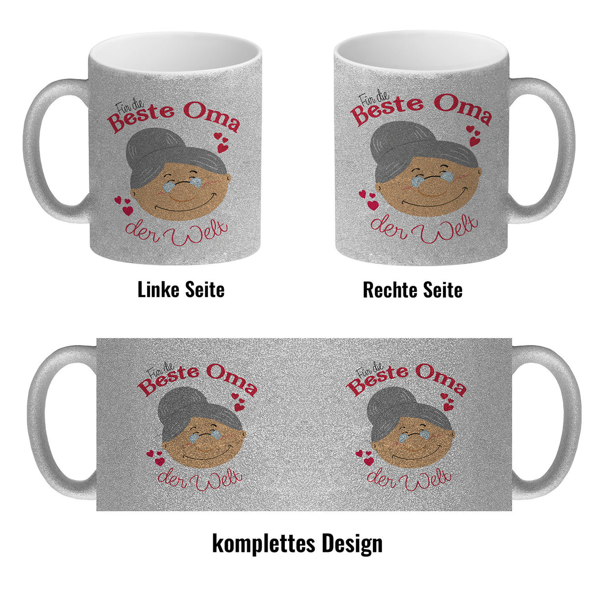 Für die beste Oma der Welt Kaffeebecher Großmutter