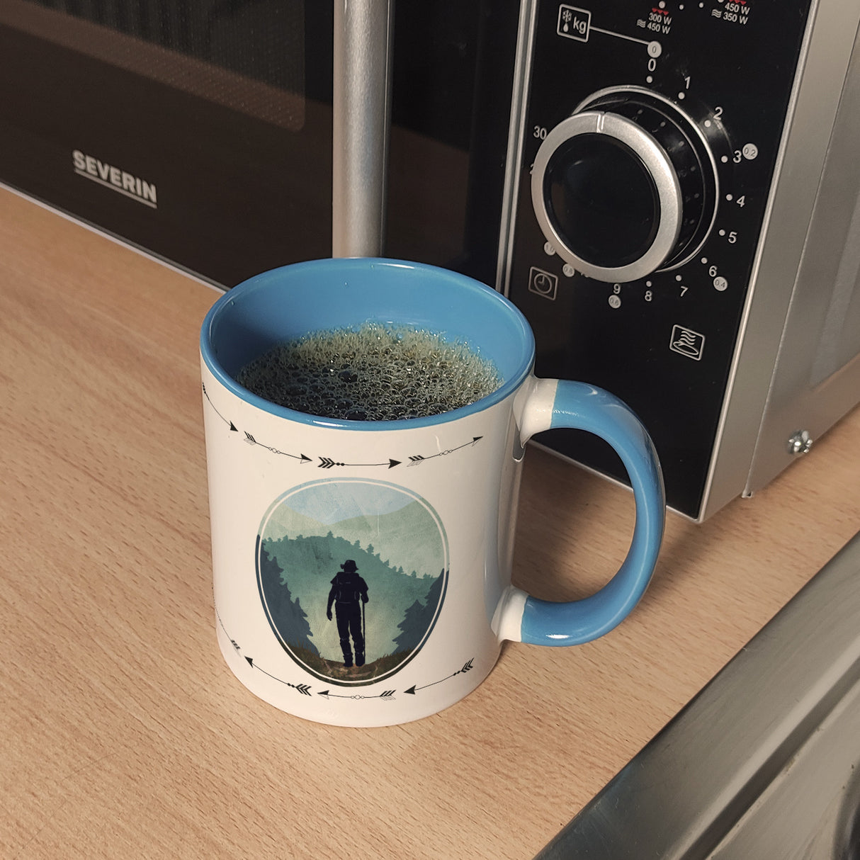 Mir reicht's ich geh wandern Kaffeebecher
