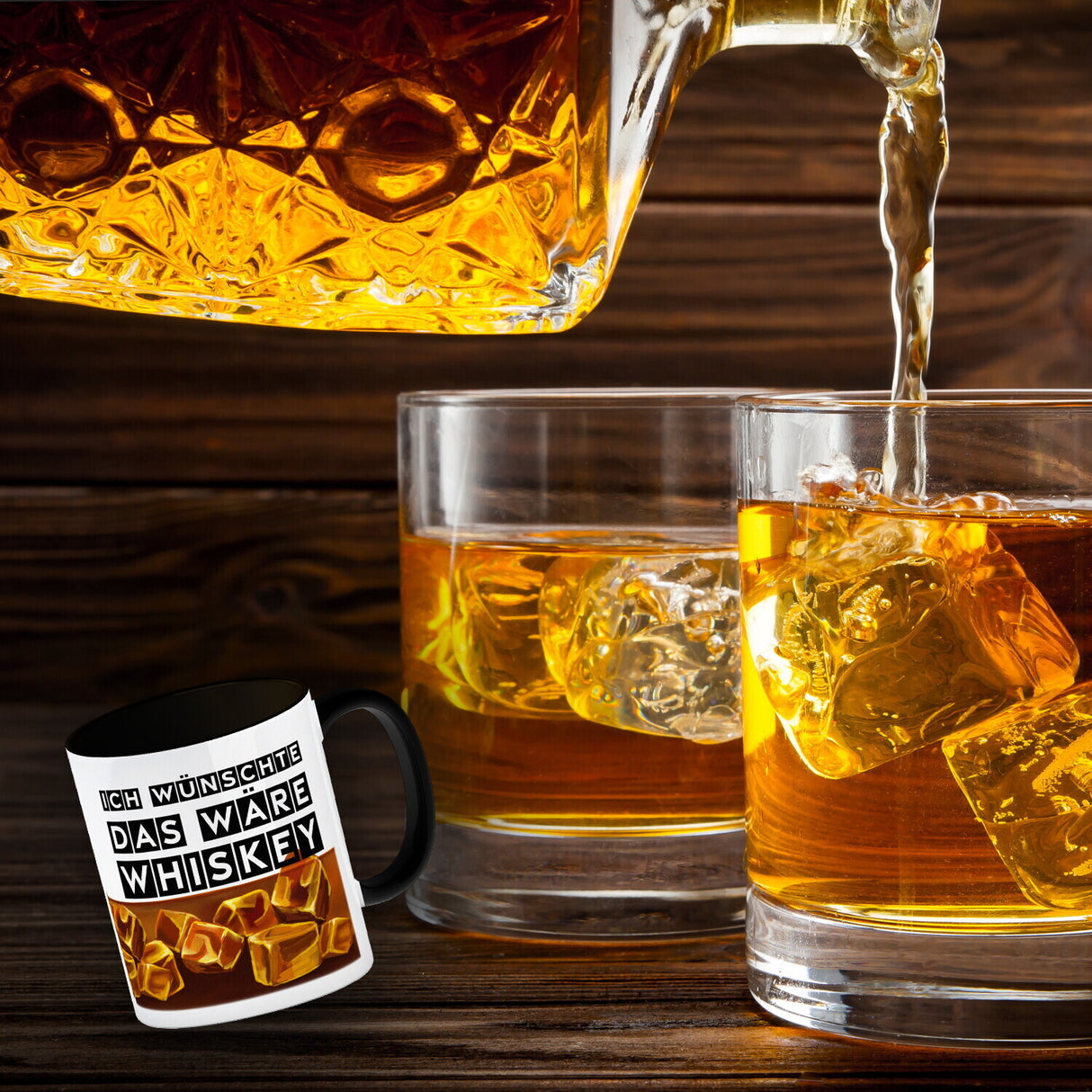 Ich wünschte das wäre Whiskey Kaffeetasse