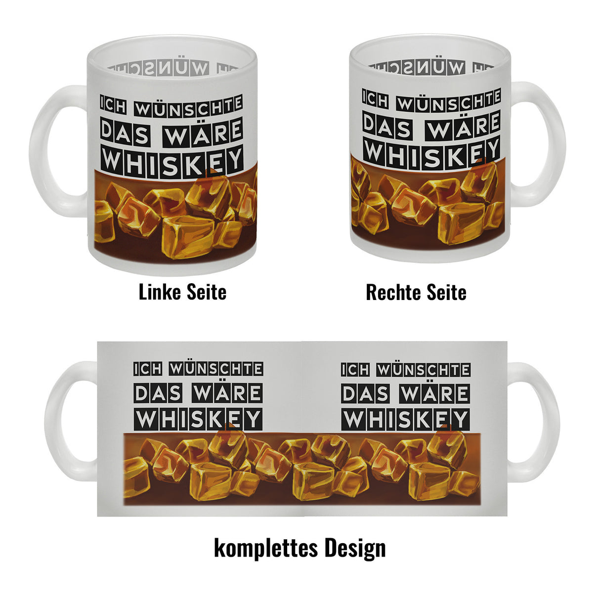 Ich wünschte das wäre Whiskey Kaffeetasse