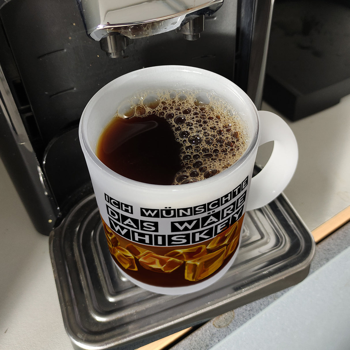 Ich wünschte das wäre Whiskey Kaffeetasse