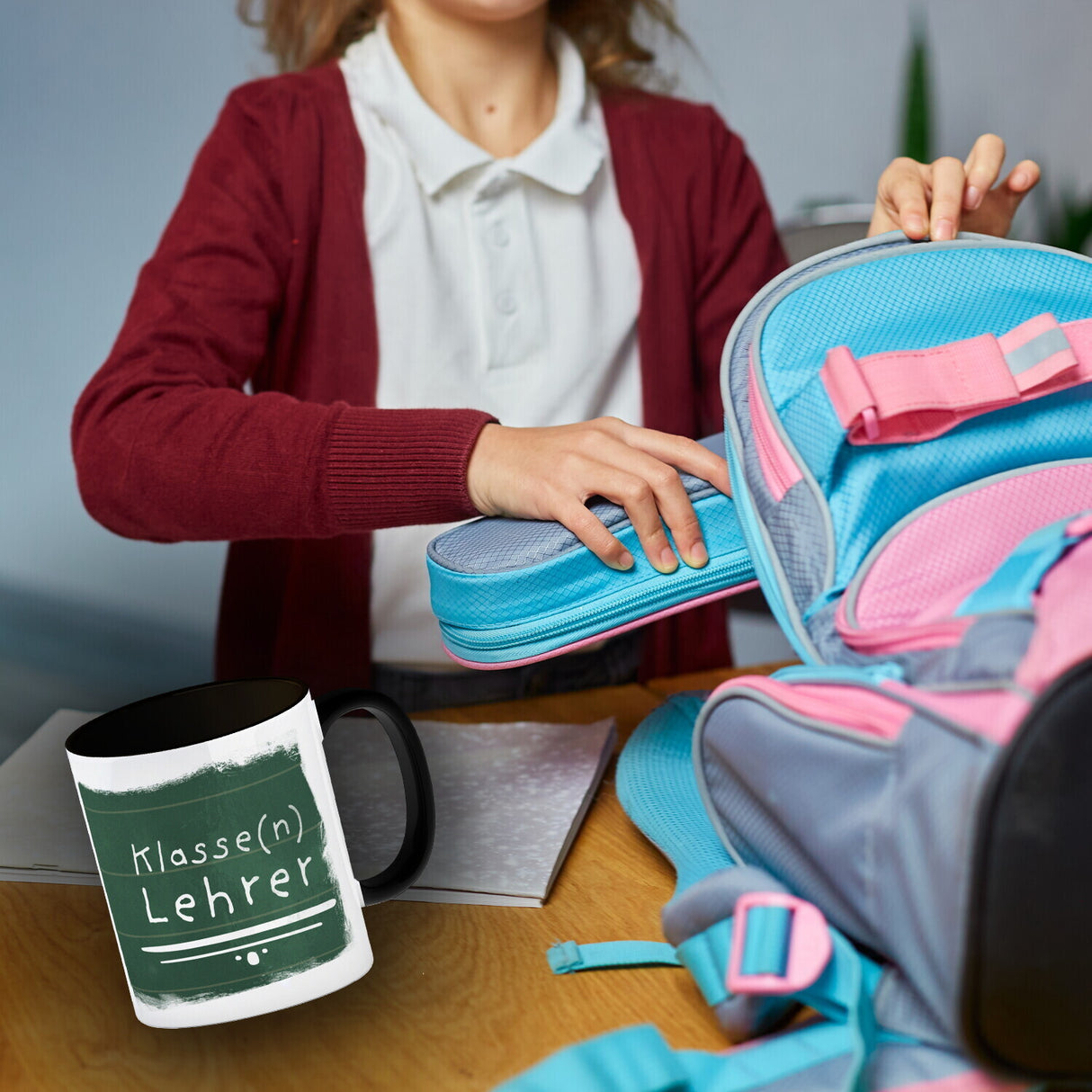 Klasse(n) Lehrer Kaffeetasse für Lehrer