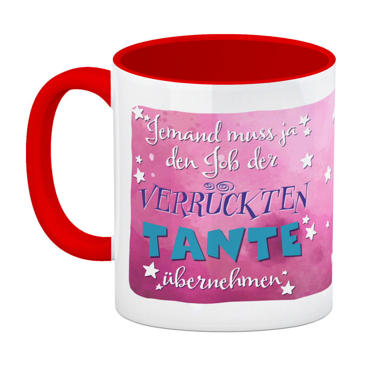 Lustiger Kaffeebecher für verrückte Tanten