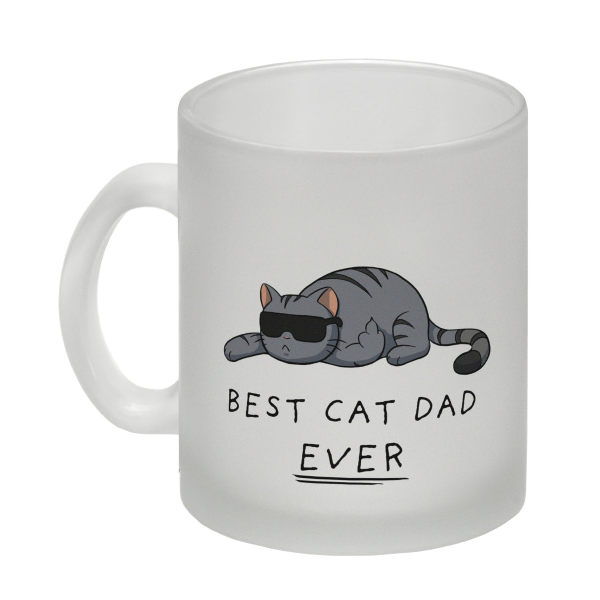 Best cat dad ever Katzen Kaffeebecher