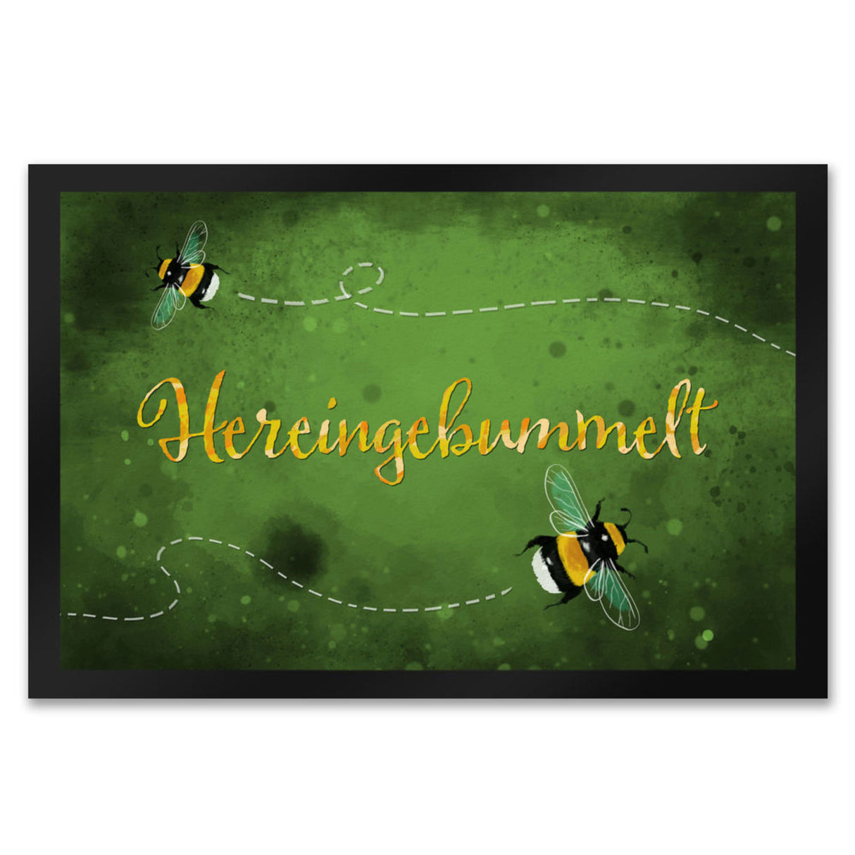 Hereingebummelt Hummel Fußmatte
