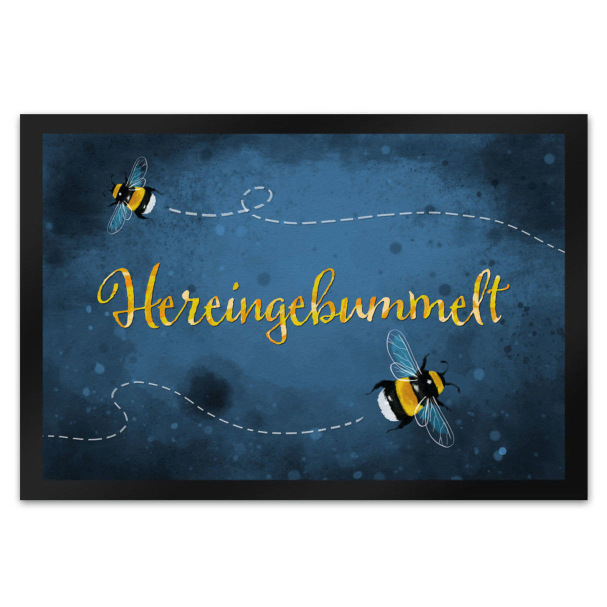 Hereingebummelt Hummel Fußmatte