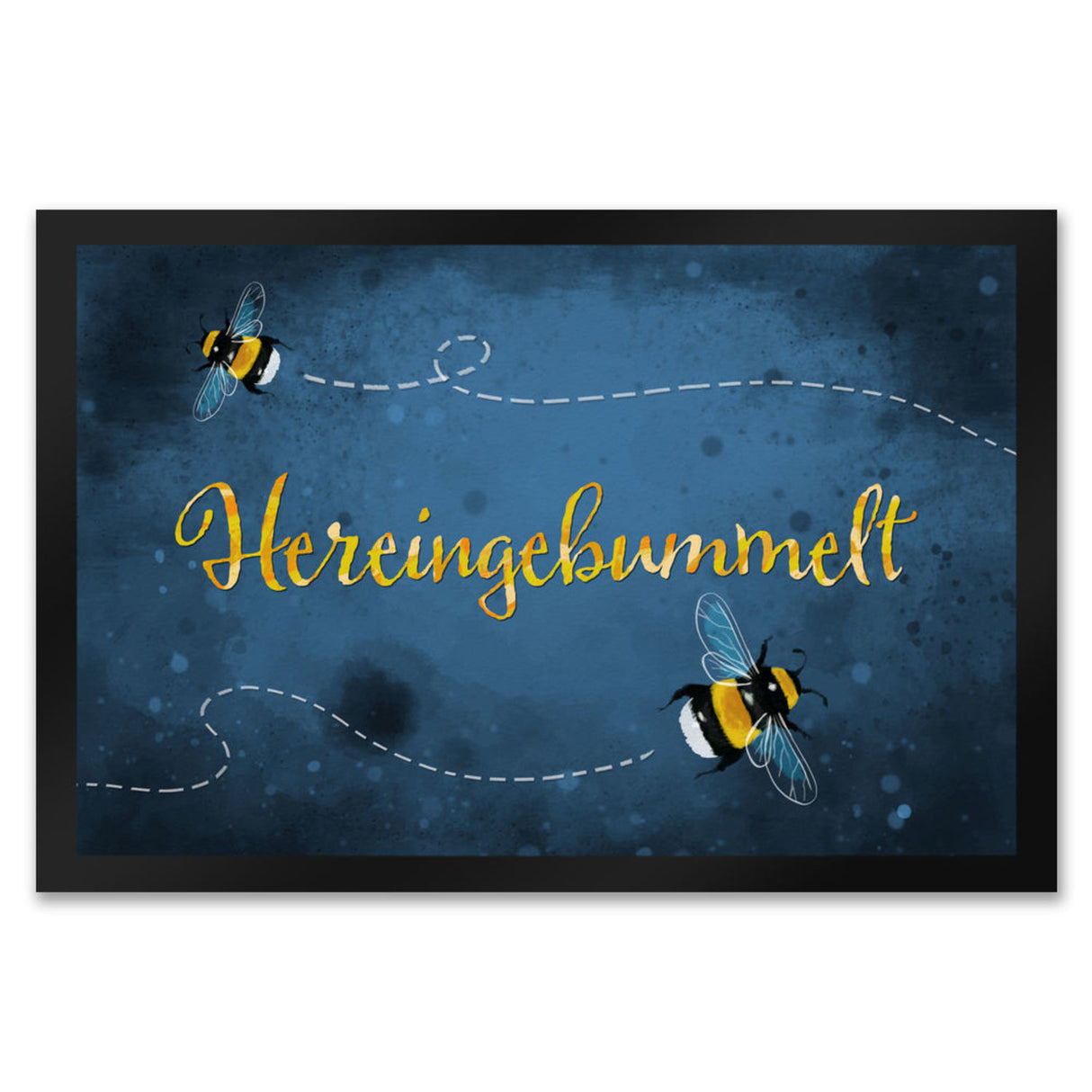 Hereingebummelt Hummel Fußmatte