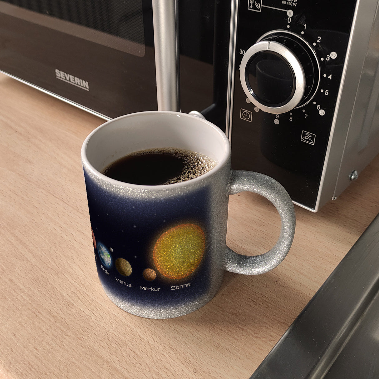Planeten des Sonnensystems Kaffeebecher