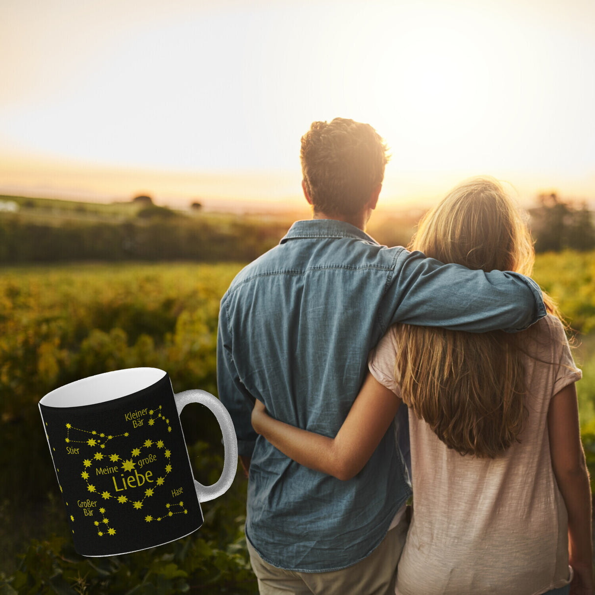 Sternbild Meine große Liebe Kaffeebecher