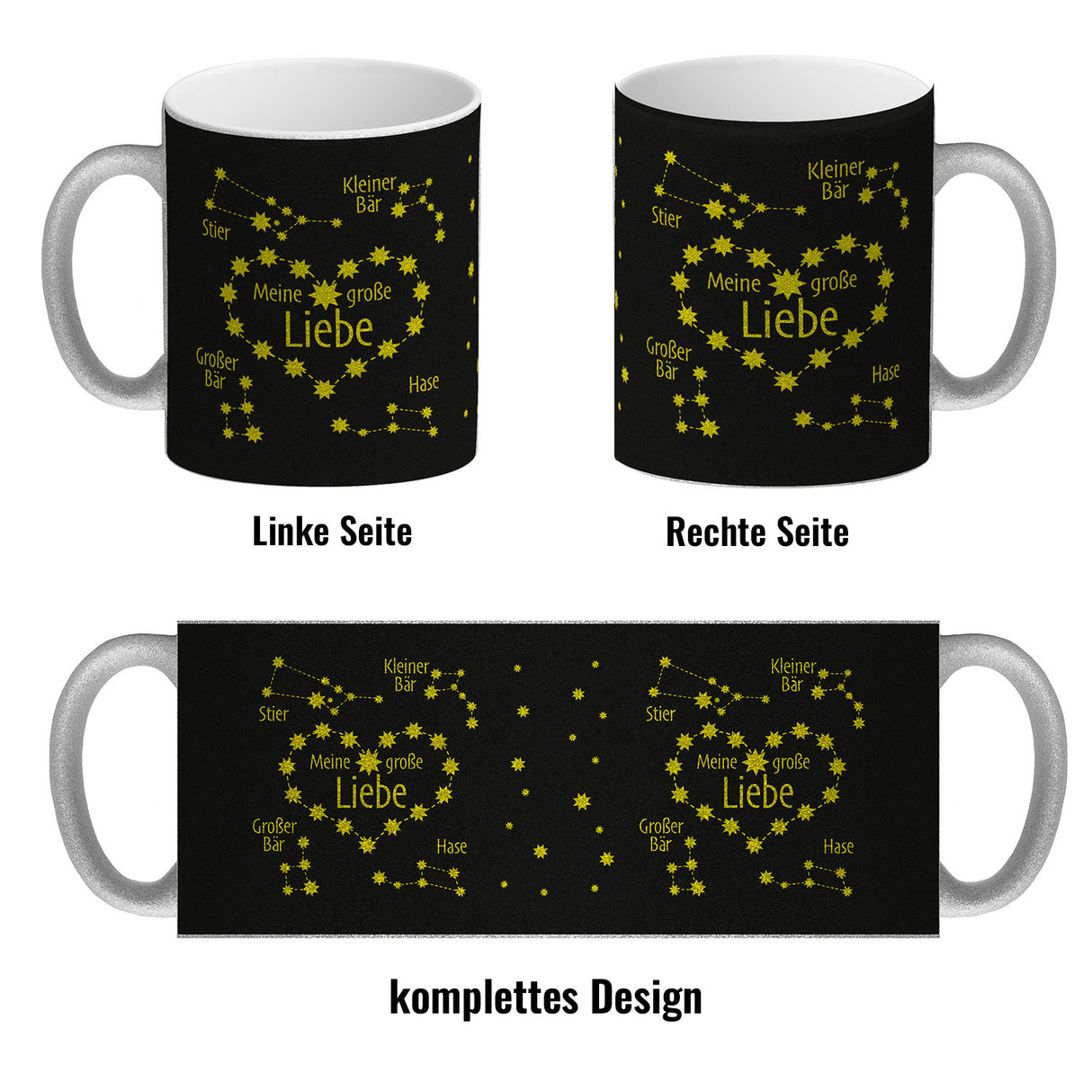 Sternbild Meine große Liebe Kaffeebecher