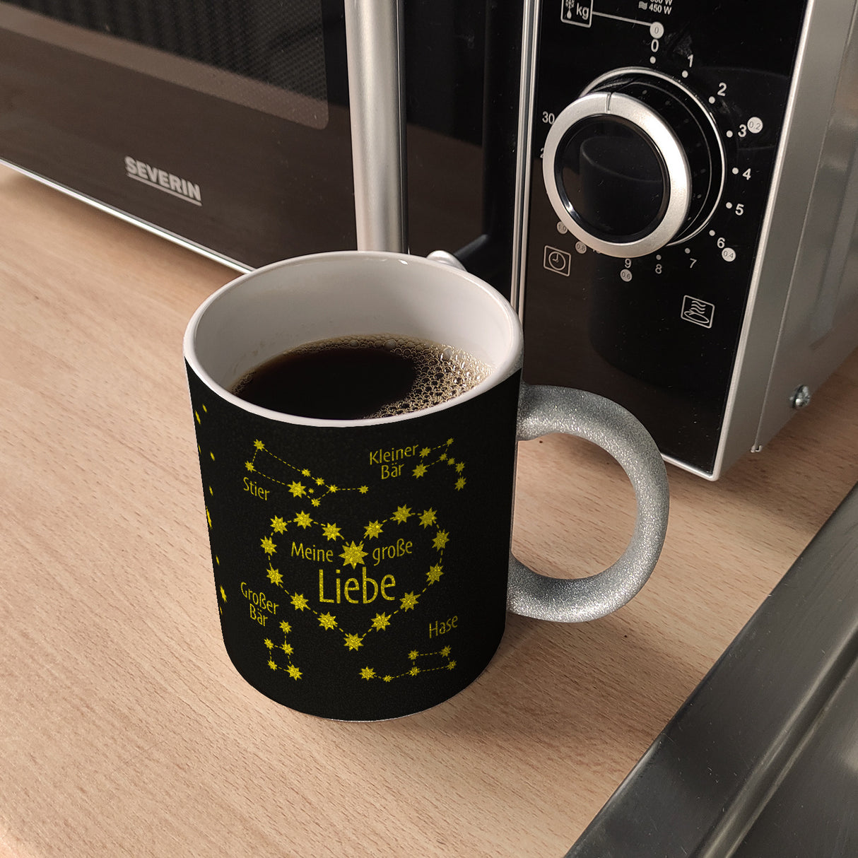 Sternbild Meine große Liebe Kaffeebecher