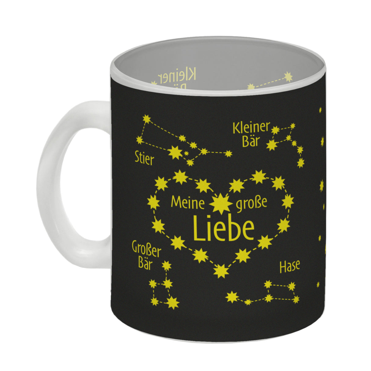 Sternbild Meine große Liebe Kaffeebecher