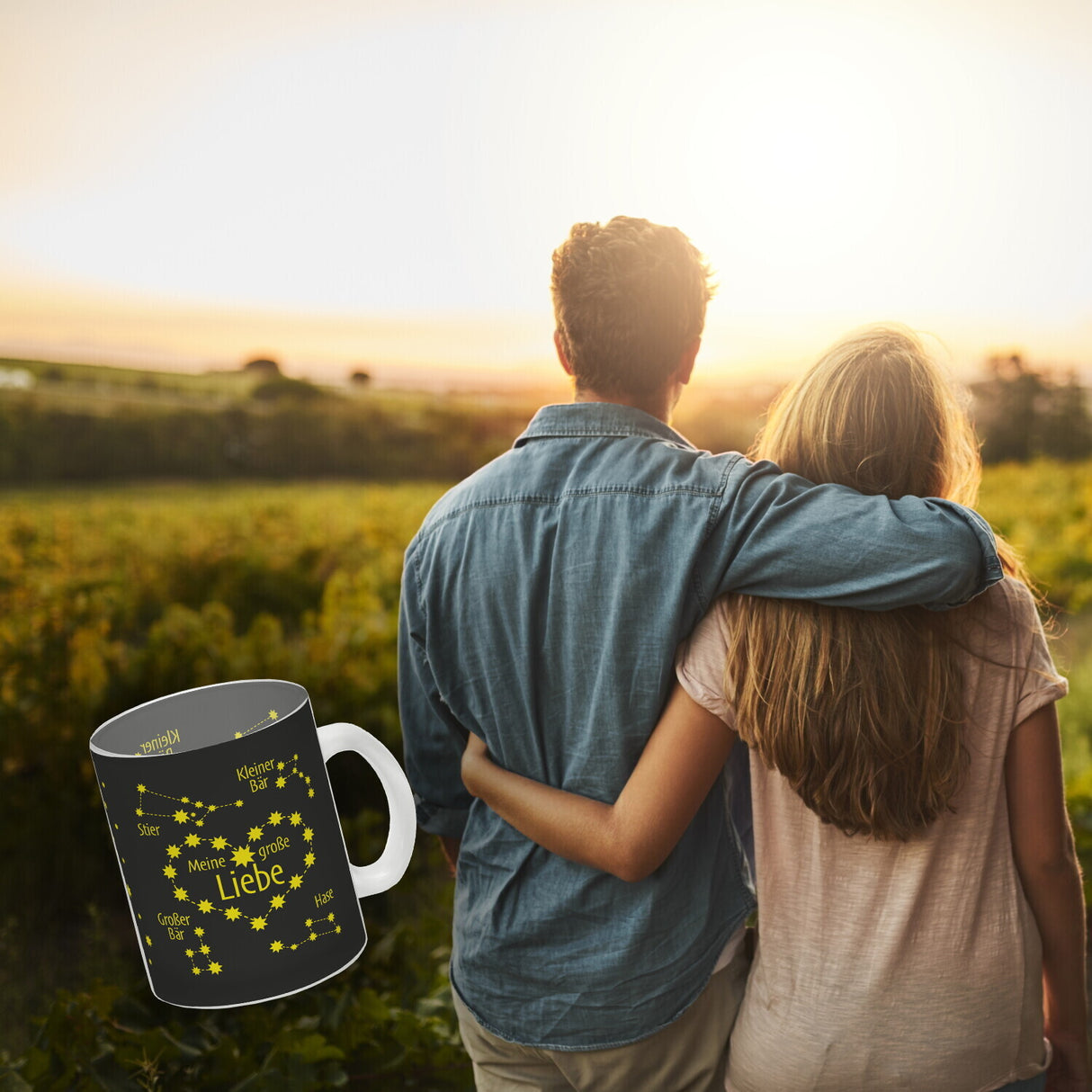 Sternbild Meine große Liebe Kaffeebecher