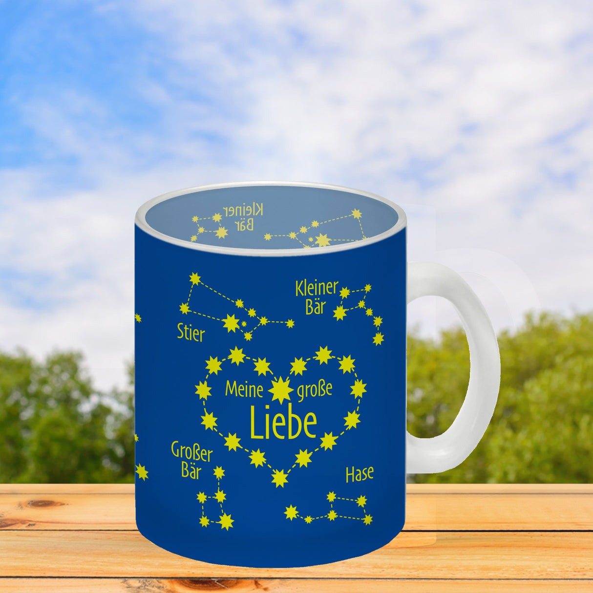 Sternbild Meine große Liebe Kaffeebecher