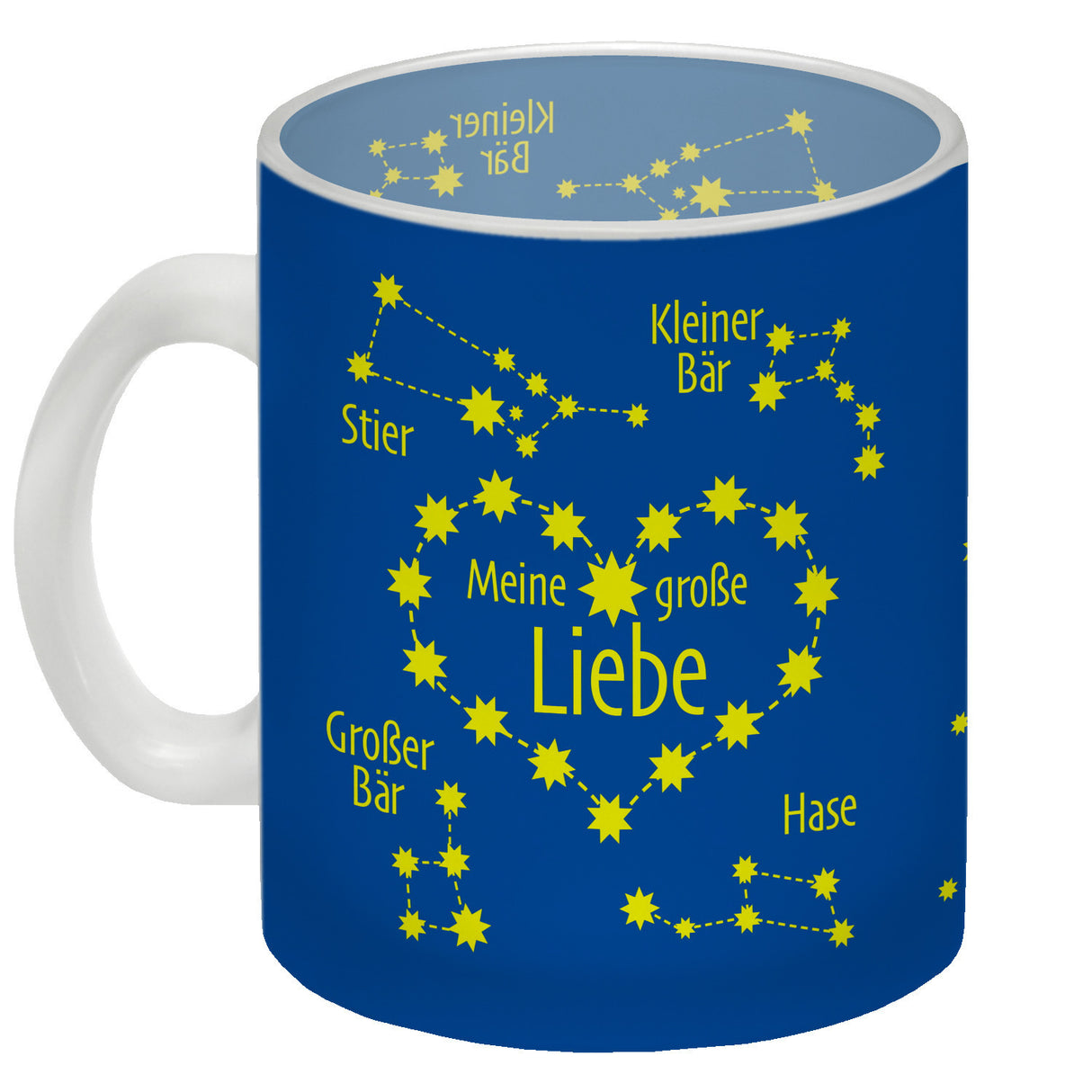 Sternbild Meine große Liebe Kaffeebecher