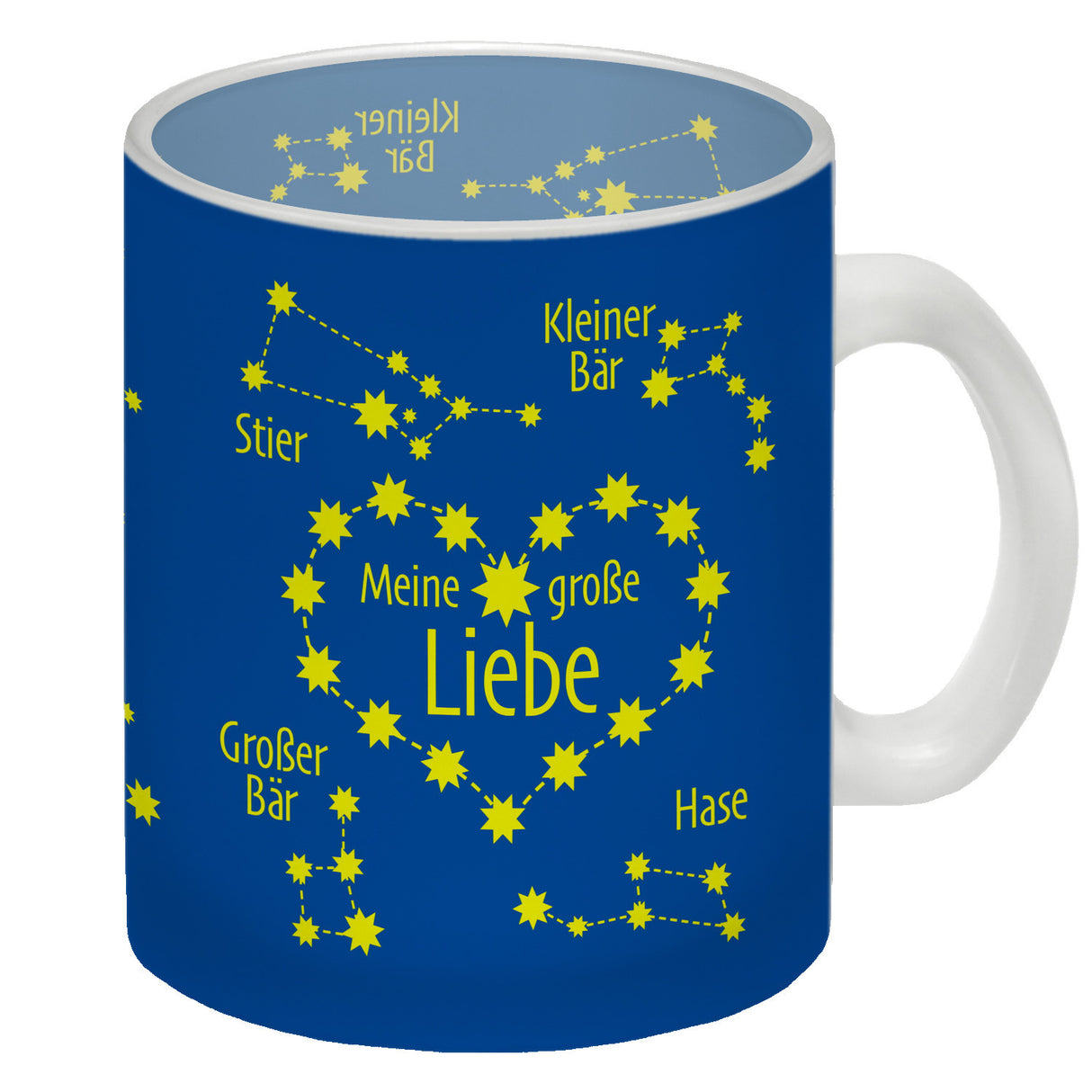 Sternbild Meine große Liebe Kaffeebecher