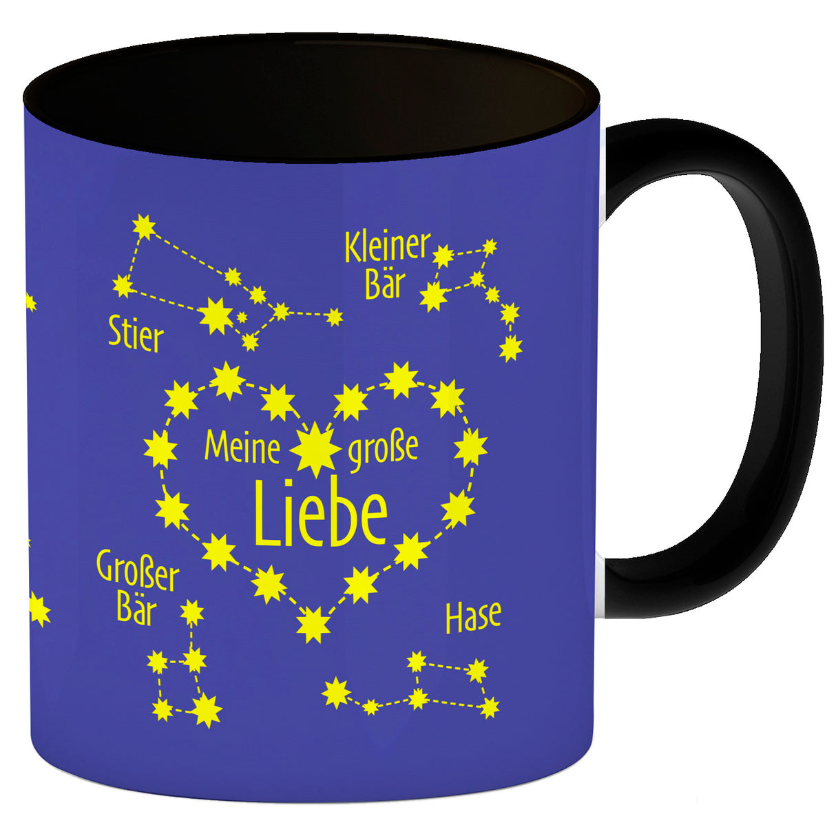 Sternbild Meine große Liebe Kaffeebecher
