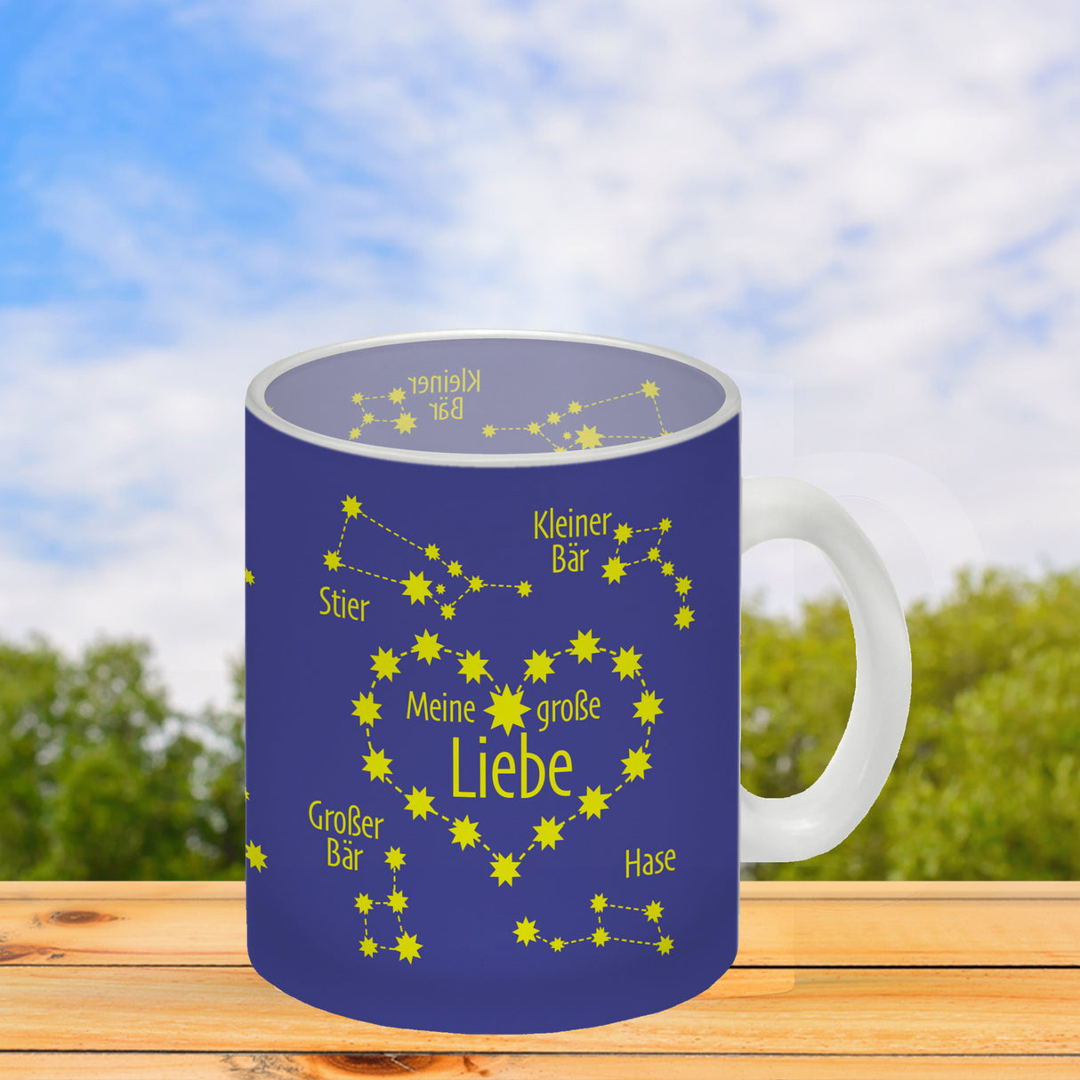 Sternbild Meine große Liebe Kaffeebecher