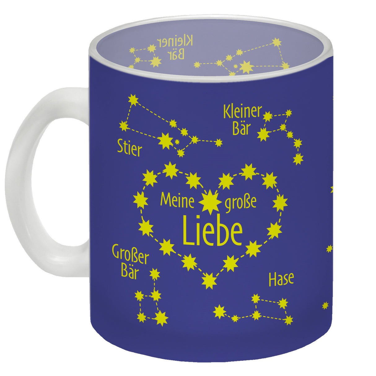 Sternbild Meine große Liebe Kaffeebecher