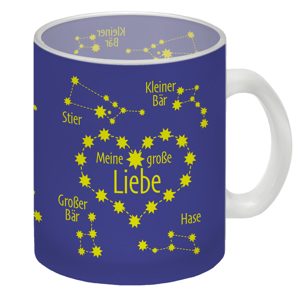 Sternbild Meine große Liebe Kaffeebecher