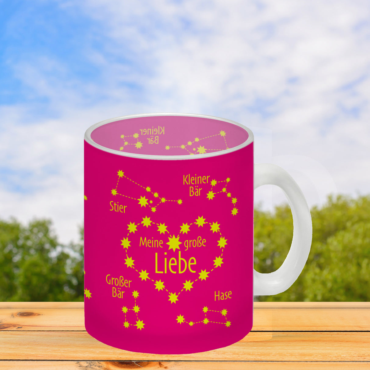 Sternbild Meine große Liebe Kaffeebecher