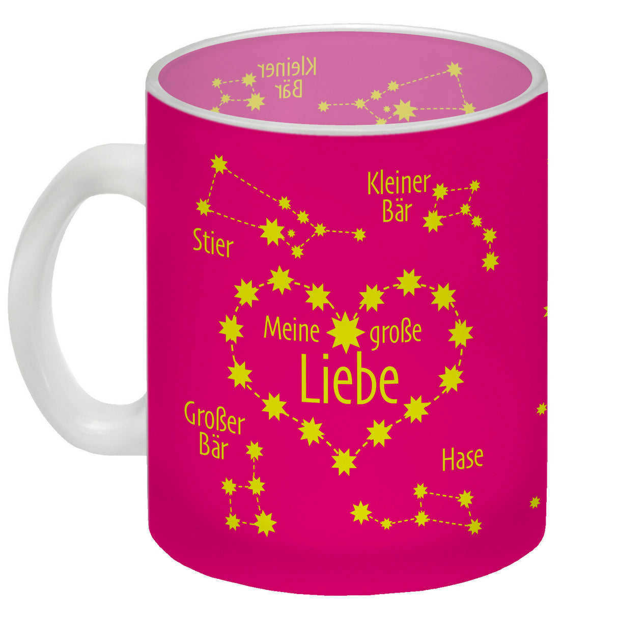 Sternbild Meine große Liebe Kaffeebecher