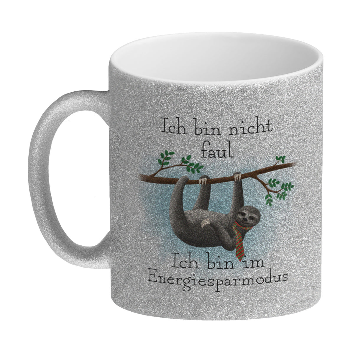 Ich bin nicht faul - Ich bin im Energiesparmodu Faultier Kaffeebecher