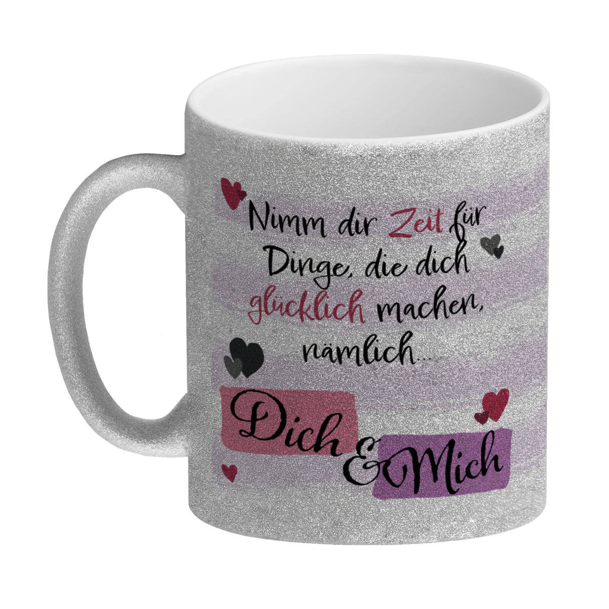 Nimm dir Zeit für Dich & Mich Kaffeebecher