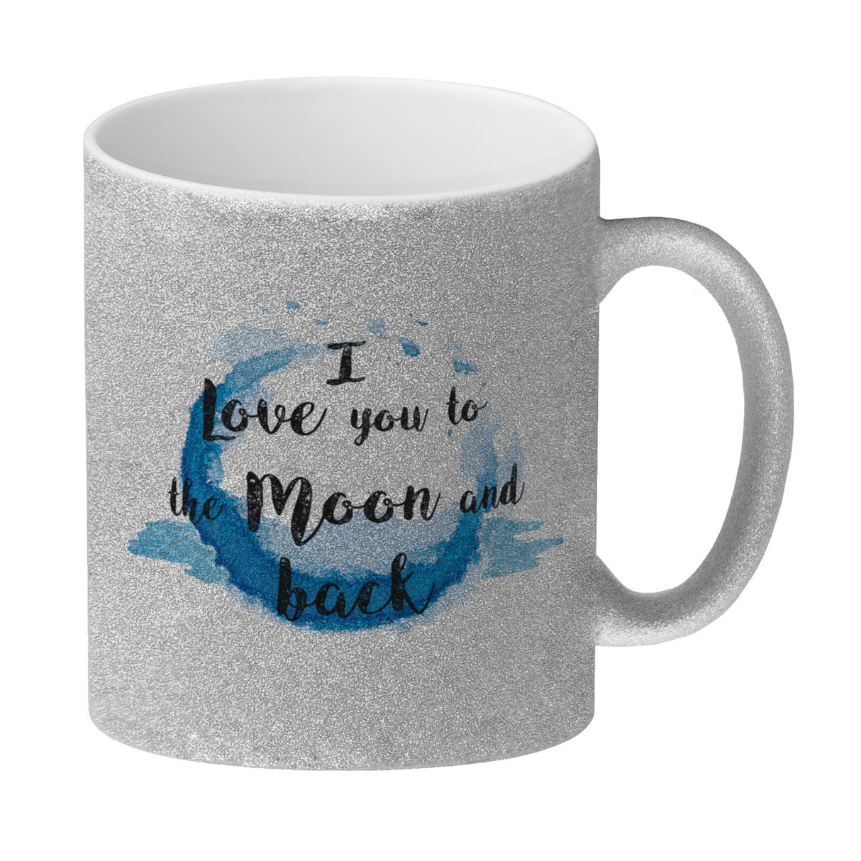 I love you to the Moon and back Valentinstag Kaffeebecher